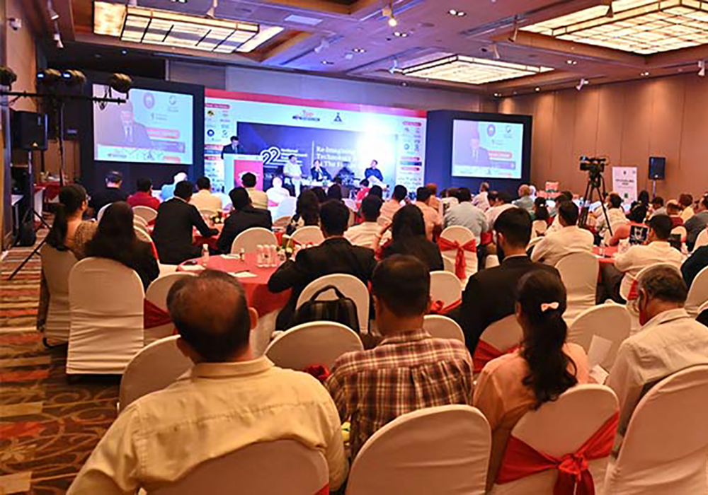 Conference Setup with Side LED Screens