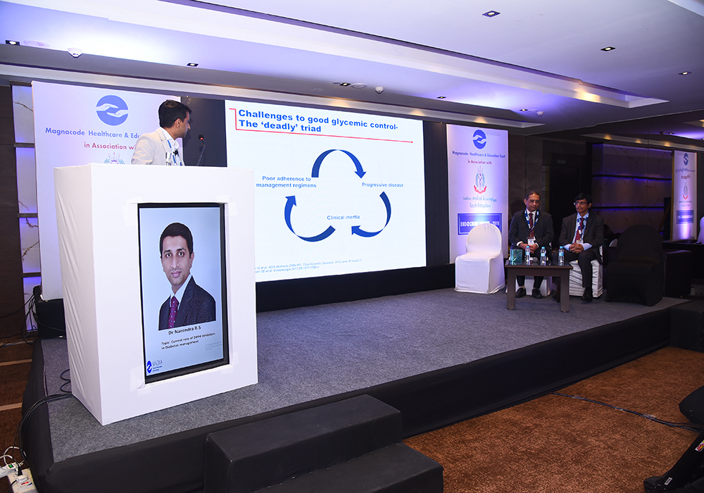 Conference LED Screen with Flex Side Panel Setup