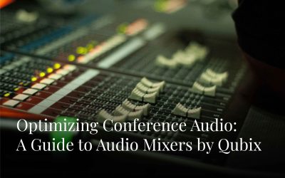 Optimizing Conference Audio: A Guide to Audio Mixers by Qubix